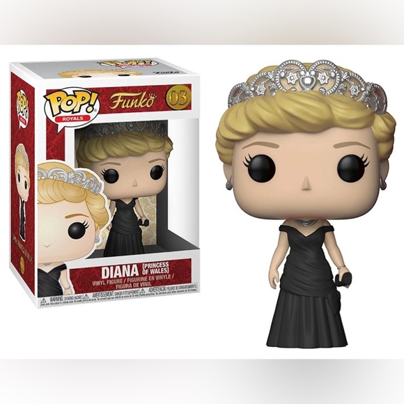 Funko Pop Royals Princess Diana of Wales 03 Vinyl Figure New in Box Collectible - Picture 1 of 7